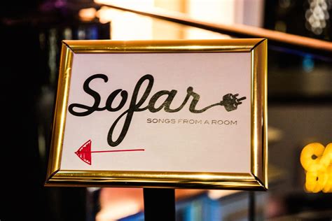 So far sounds - Sofar Sounds — which has made a name and a business for itself by staging “secret gigs and intimate concerts” featuring emerging artists for an invited, engaged audience — today unveiled a ...